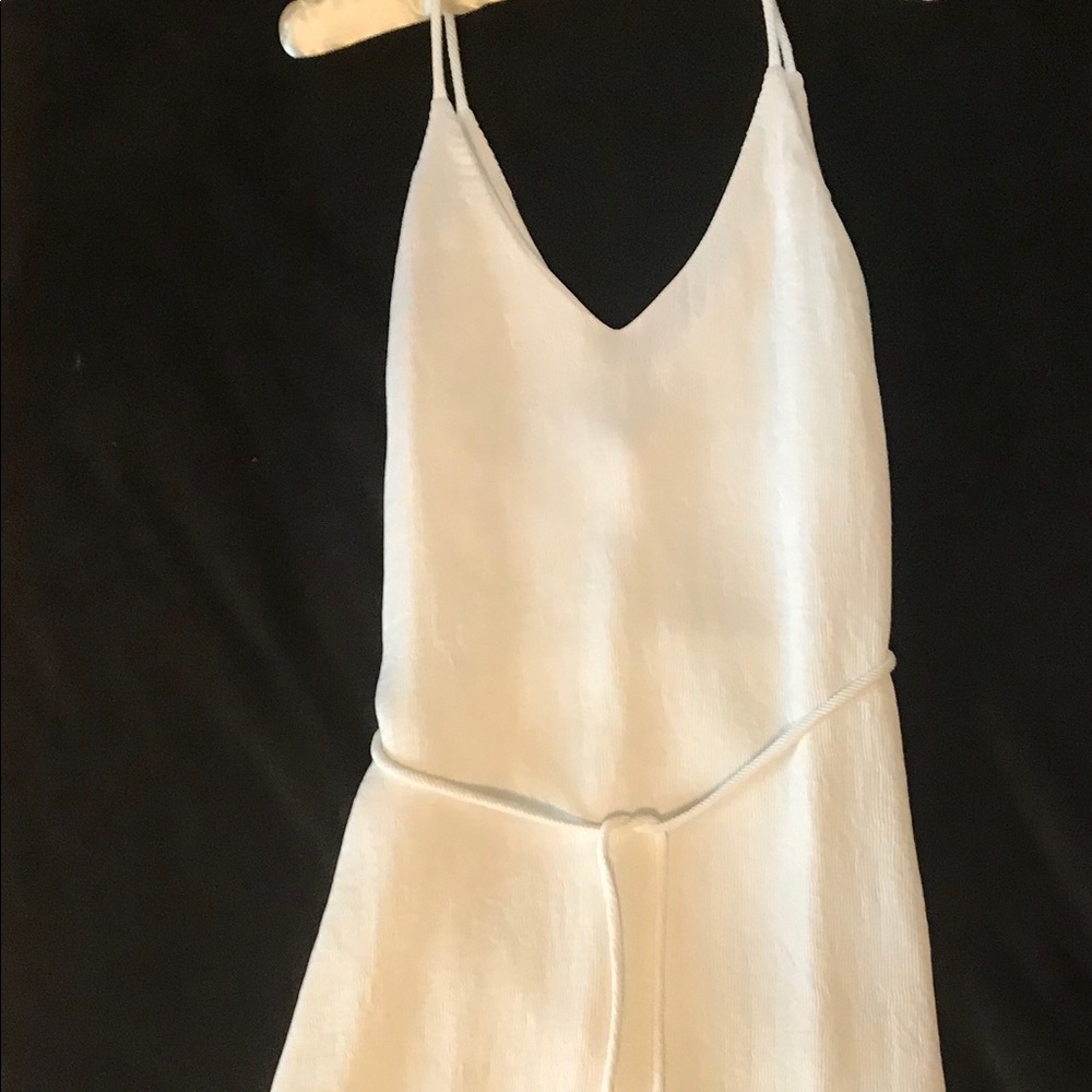 White Grecian style midi dress